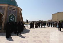 گزارش تصویری مراسم گلباران و عطر افشاني گلزار مطهر شهدا 